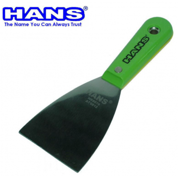 HANS S-STEEL PAINT SCRAPER 1" ~ 8" - 12PCS / PACK